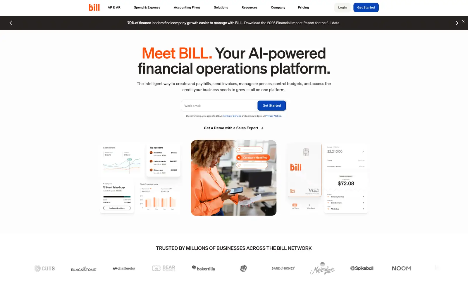 BILL Site Overhaul